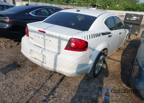 2011 Dodge Avenger Express from USA, damaged, VIN 1B3BD4FB0BN598708